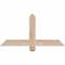 Ekena Millwork Eugene Smooth Timber Gable Bracket, Douglas Fir, 36"W x 18"H x 1 1/2"D x 3 1/2"F, 12/12 Pitch GBW036X18X0204EUG00SDF - alternate 1
